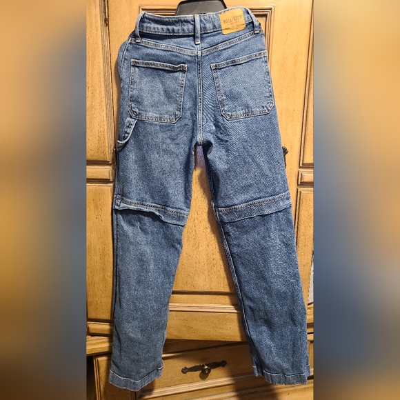 HOLLISTER Ultra High-Rise Dad Jean Sz 0R - Picture 2 of 5